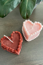 Load image into Gallery viewer, Heart Shaped Cake Candle